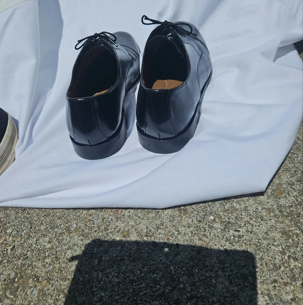 Florsheim Black Cap-Toe Oxford Dress Shoes